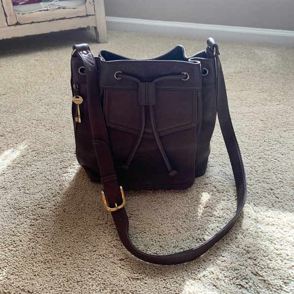 Fossil Leather Handbag - Picture 1 of 8